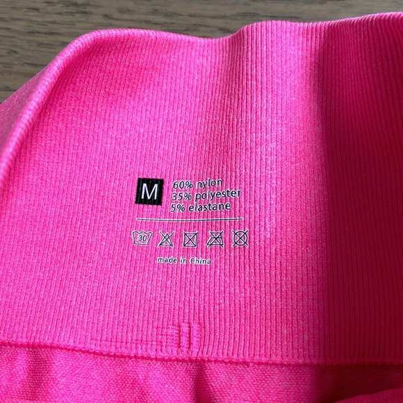 Pink Athletic Shorts - Picture 2 of 3